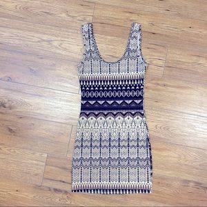 Streetwear Society| Mini Sleeveless Bodycon Dress | Size S